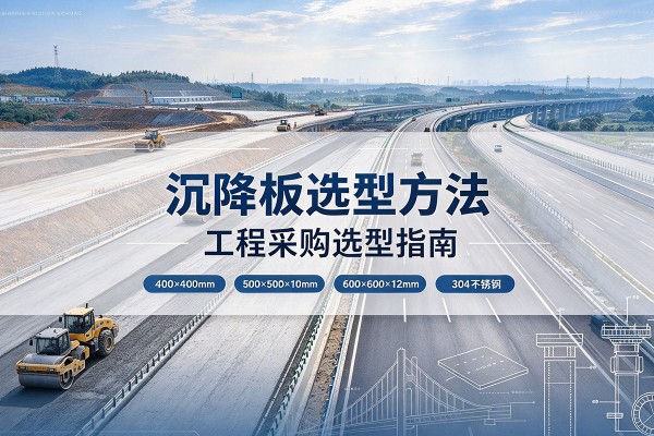 钟山沉降板选择方法